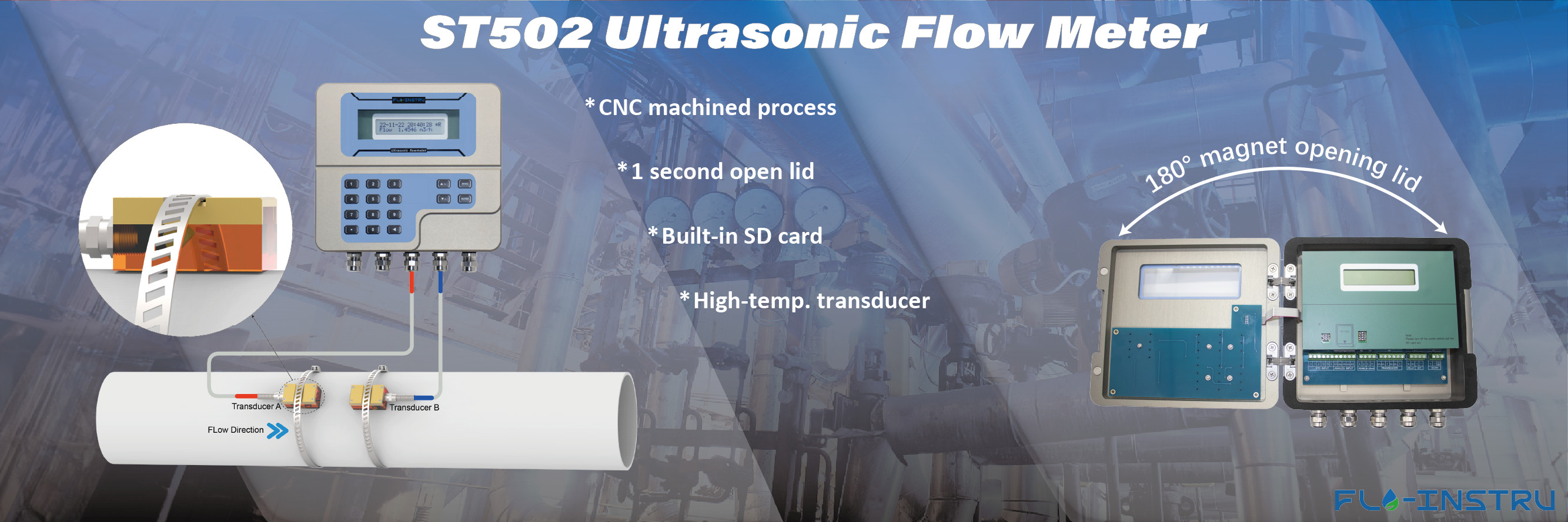 الجودة مقياس تدفق فوق الصوتي مصنع