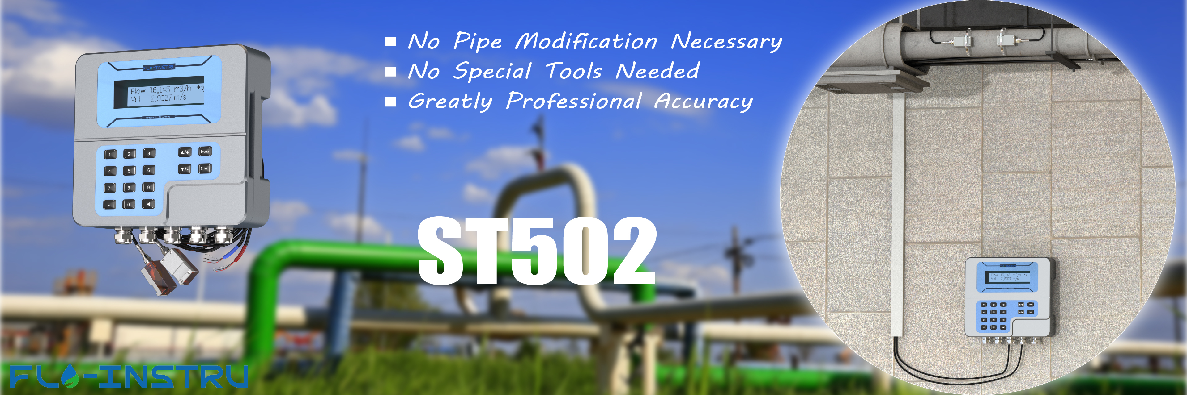 الجودة مقياس تدفق فوق الصوتي مصنع